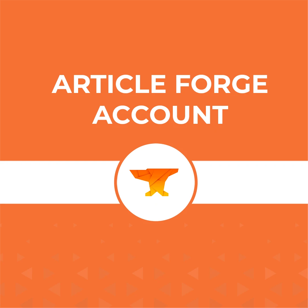 Article Forge Account